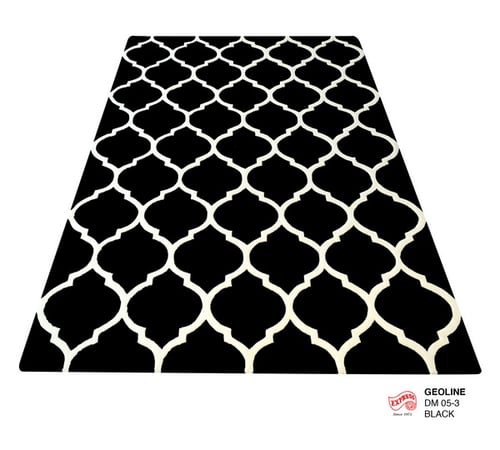 พรมรุ่น GEO LINE (L) DM 05-3 L 160x230 ซม. BLACK (พรีออเดอร์)