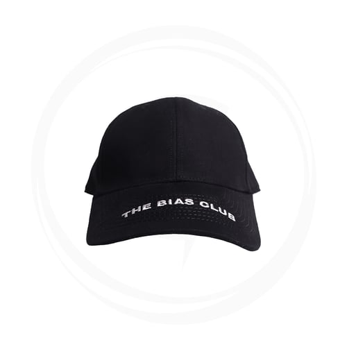 THE BIAS CLUB THE BIAS CLUB LOGO CAP BLACK