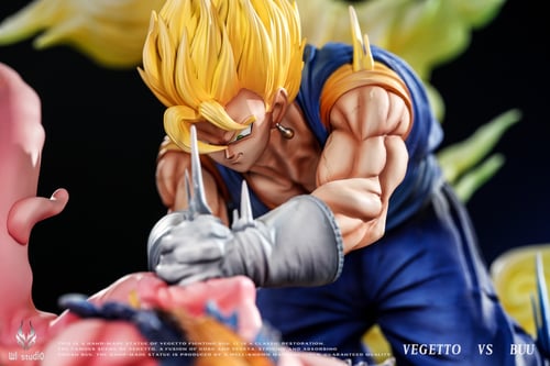 [1/4] Vegetto VS Buu เบจิโต้ จอมมารบู by WL Studio (มัดจำ)