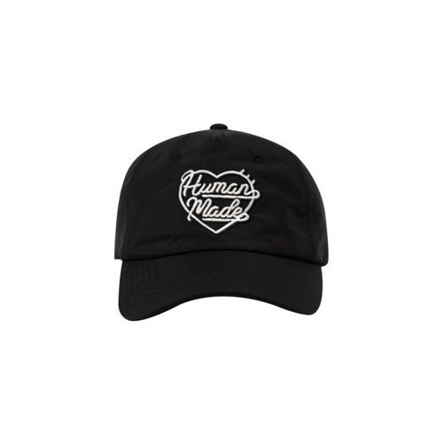 HUMAN MADE NYLON 5 PANEL CAP BLACK