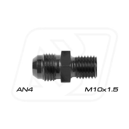 Billion ข้อลดเกลียว AN4 ออก M10x (1.0/1.25/1.5) BLUE/BLACK