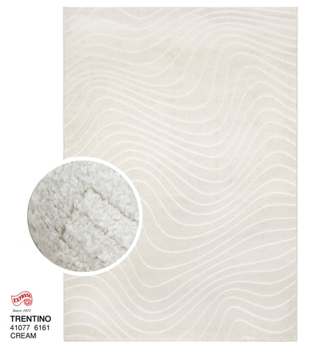 พรมรุ่น TRENTINO (XL) 41077 6161 XL 240x340 ซม. CREAM