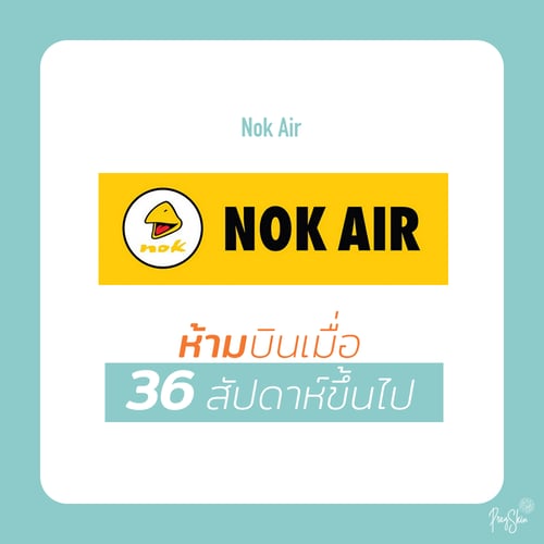 NOK Air pregnancy rules