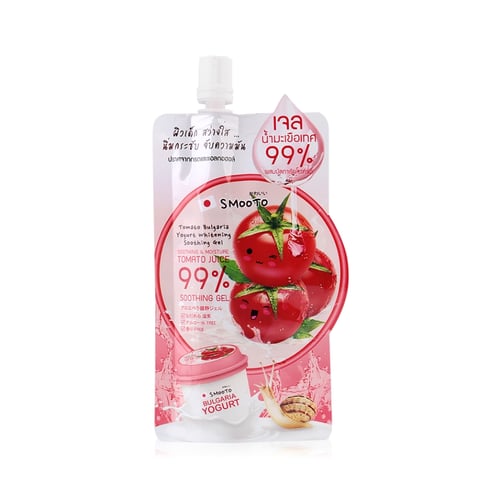 Smooto Tomato Bulgaria Yogurt Plus Whitening Soothing Gel 40g.