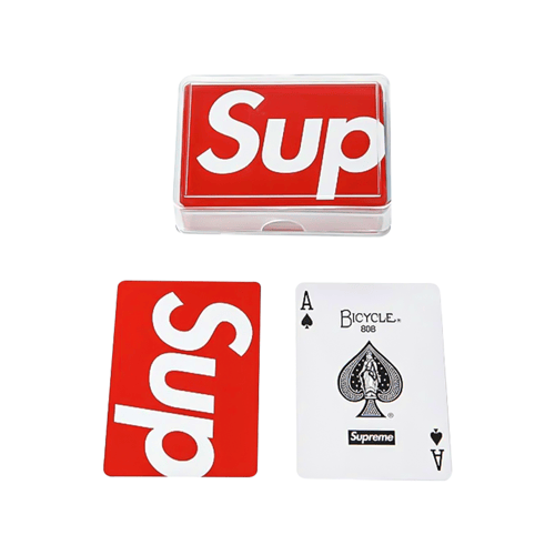 BICYCLE X SUPREME PLAYING FW09 CARDS RED