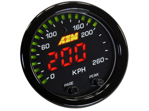 เกจวัดความเร็ว AEM X-Series GPS Speedometer (30-0313)