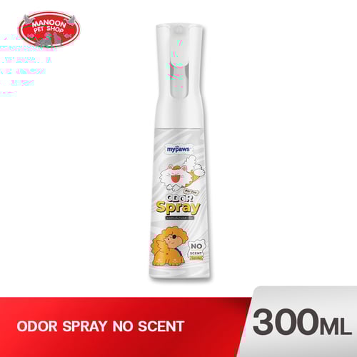 MY PAWS Odor Spray สเปรย์ดับกลิ่น (No Scented) 300ml.