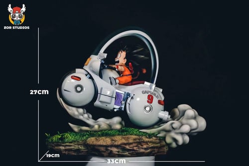 สีส้ม SD Goku Motorbike โกคู นักบิด by ZOR Studio (มัดจำ) [[SOLD OUT]]
