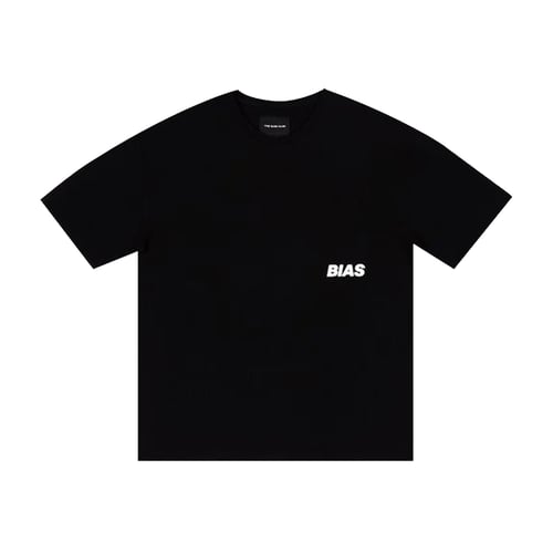 THE BIAS CLUB OVERSIZED TEE BLACK