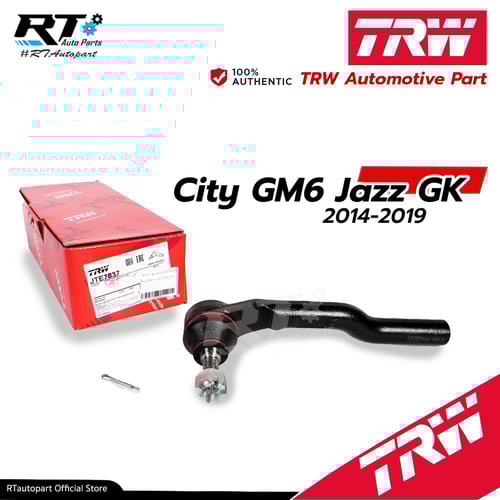 TRW ลูกหมากคันชัก Honda City GM6 Jazz GK ปี14-20 / ลูกหมากปลายแร็ค ซิตี้ แจ็ส / 53560-T5R-003 / 53540-T5R-003 / JTE7837 JTE7838