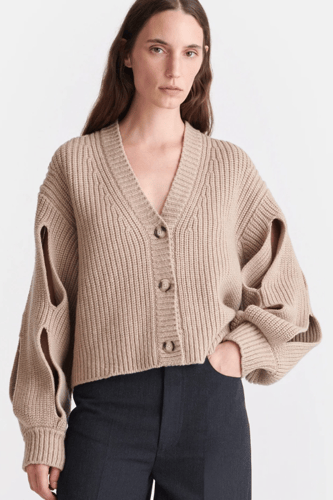 NANUSHKA - KAROLIN SHORTS CARDIGAN