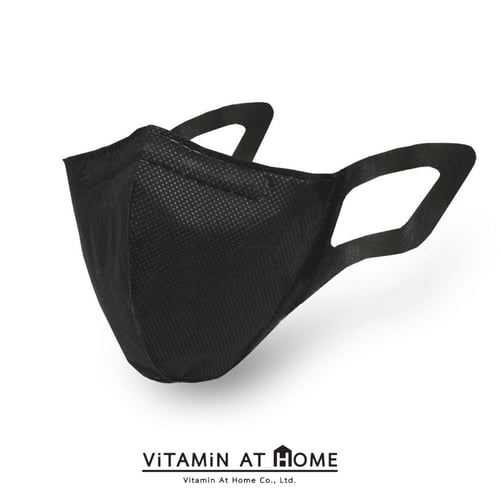 หน้ากาก PM 2.5 3D สีดำ