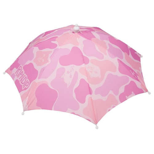 RIPNDIP REAL SHADEY UMBRELLA HAT PINK/CAMO