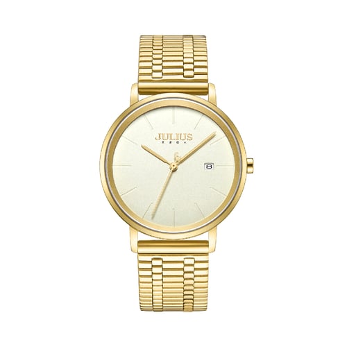 นาฬิกา Julius JA-1256 E สายสแตนเลส สีทอง