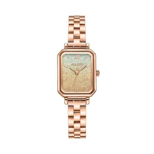 นาฬิกา Julius JA-1387 A สายสแตนเลส สีโรสโกลด์