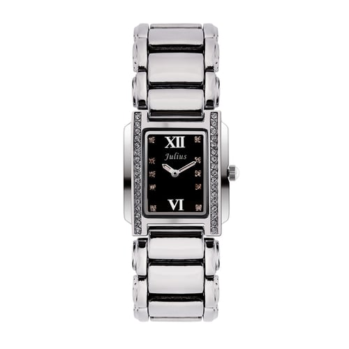 นาฬิกา Julius JA-812 B สายสแตนเลส สีเงิน