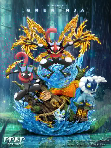 เหลือง Greninja เกกโกวงะ 4 in 1 by PPAP (มัดจำ) [[SOLDOUT]]