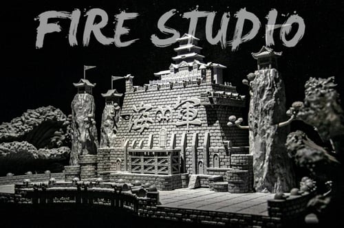 มารีนฟอร์ด Marineford Scene Fire Studio (มัดจำ[[SOLDOUT]]