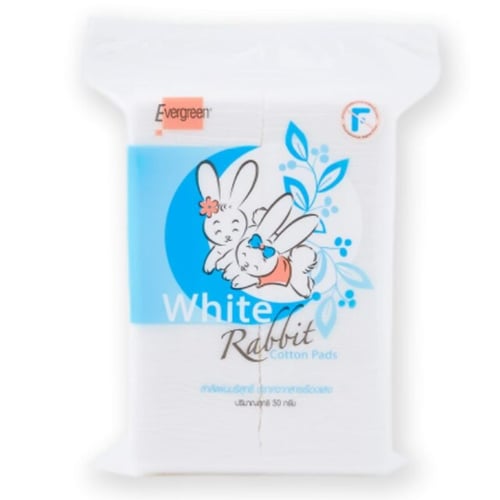 Evergreen สำลีแผ่นกระต่าย 50กรัม