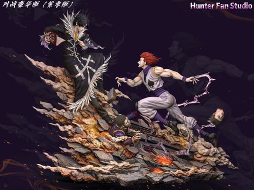 Deluxe “ Epic Fight “ Kuroro vs Hisoka ฮิโซกะ คุโรโร่ by Hunter Fan Studio (มัดจำ) [[SOLD OUT]]
