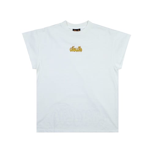 KEM2HAND BOXY SHORT SLEEVES T-SHIRT CREAM