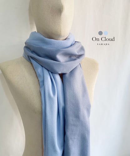 ผ้าพันคอแคชเมียร์ 2 โทน On Cloud