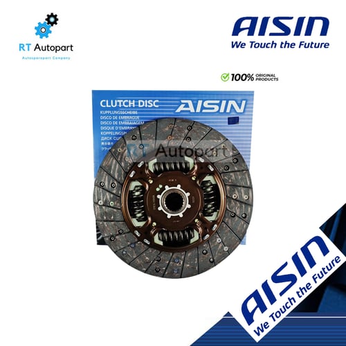 Aisin แผ่นคลัช หวีคลัช Toyota Vigo ปี03-09 1KD 2KD มี Inter ขนาด 10.25" 31210-0K040 / DTX164A