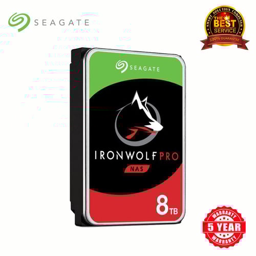 Seagate Ironwolf Nas Pro HDD 8TB (ST8000NE001)