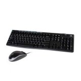 Logitech Keyboard MK200 Media Combo USB Thai Font P/N:920-002697 (Black)