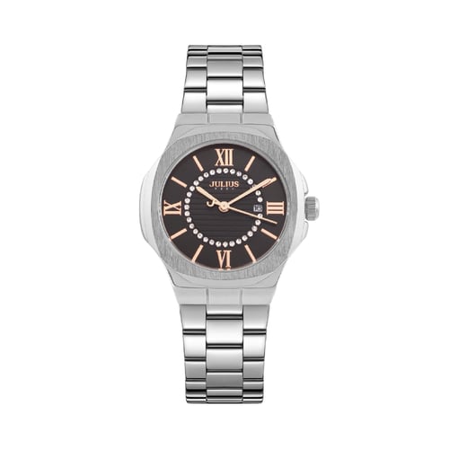 นาฬิกา Julius JA-1461 B สายสแตนเลส สีเงิน