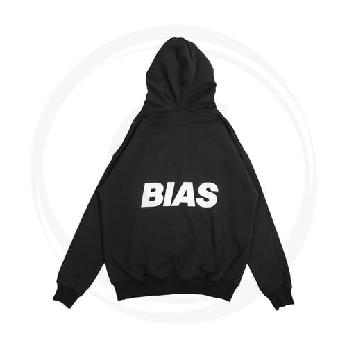 THE BIAS CLUB BACK HOODIE BLACK