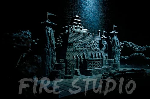 มารีนฟอร์ด Marineford Scene Fire Studio (มัดจำ[[SOLDOUT]]