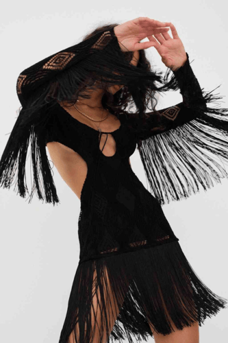 FOR LOVE & LEMONS - AUBREY MINI DRESS