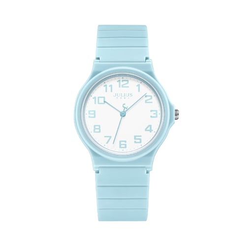 นาฬิกา Julius JA-1055 I สายซิลิโคน สีฟ้า