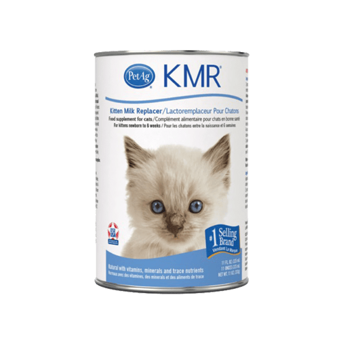 KMR Liquid Kitten Milk Replacer เคเอ็มอาร์ ลิควิด นมสำหรับแมวชนิดน้ำ ขนาด 11 ออนซ์