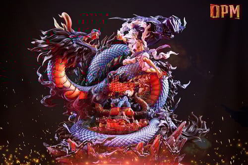 Luffy vs Kaido ลูฟี่ ไคโด by OPM Studio (มัดจำ) [[SOLD OUT]]