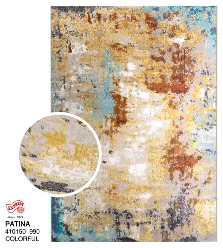 พรมรุ่น PATINA (L1) 410150 990 L1 200x290 ซม. COLORFUL