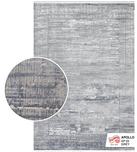 APOLLO (L1) RUG AP03 L1 200x300 CM. GREY