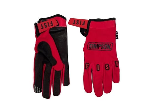 ถุงมือ Simpson Fist - สีแดง