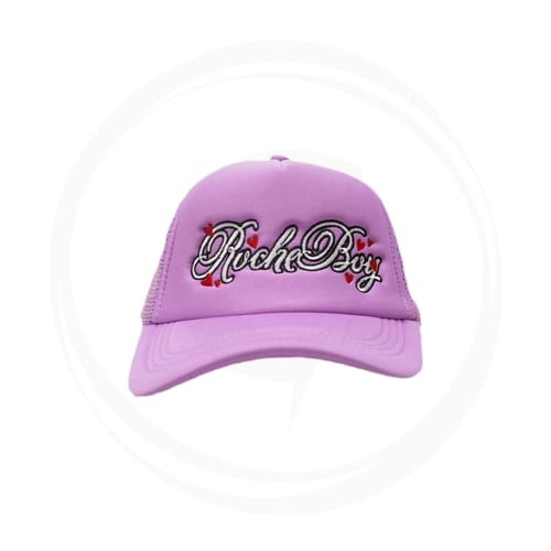 ROCHEBOY TRUCKER HAT PURPLE