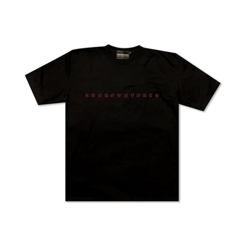 RUNDOWNYOUTH FAITH NO FEAR T-SHIRT BLACK
