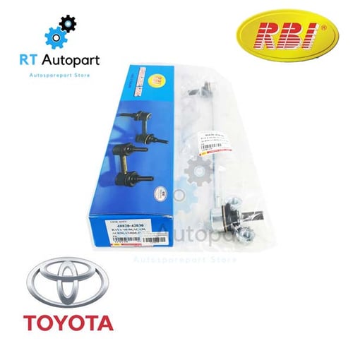 RBI ลูกหมากกันโคลงหน้า Toyota Prius ZVW30 ปี07-15 / ลูกหมากกันโคลง Prius พรีอุส / 48820-42030(1ตัว)