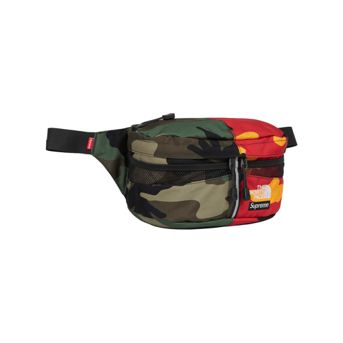 SUPREME X THE NORTH FACE SPLIT WAIST BAG CAMO SUPREME X THE NORTH FACE SPLIT WAIST BAG CAMO