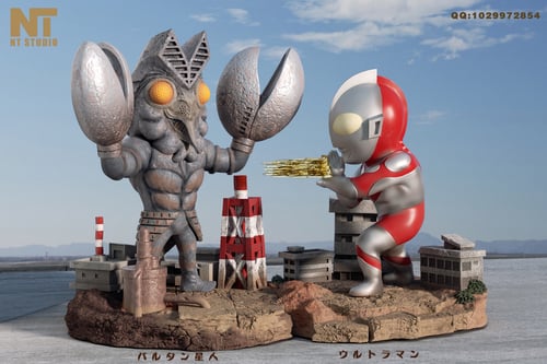 คู่ SD Ultraman อุลตร้าแมน by NT Studio (มัดจำ) [[SOLD OUT]]