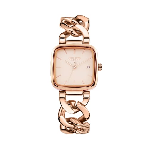 นาฬิกา Julius JA-1451 E สายสแตนเลส สีโรสโกลด์