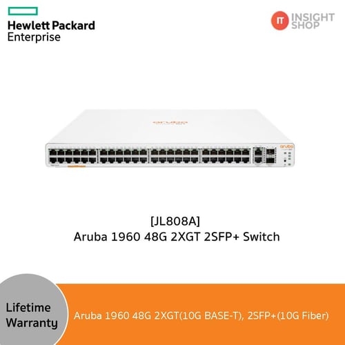 [JL808A] HPE Networking Instant On Switches 1960 48G 2XGT 2SFP+ (JL808A)(Aruba)