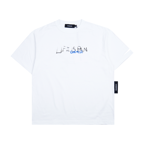 CHEMISE LIFE IS PAIN T-SHIRT WHITE