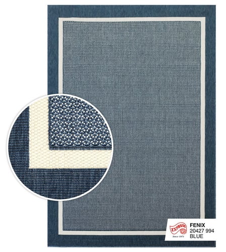 FENIX (M) RUG 20427 994 M 120x170 cm. BLUE