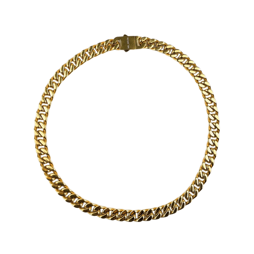 MR_GOLDss CUBAN 12MM NECKLACE GOLD