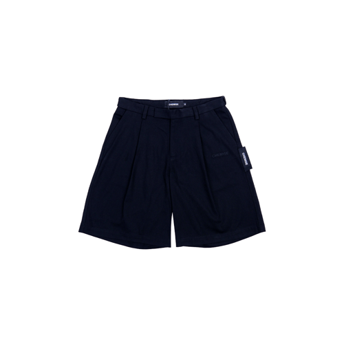 CHEMISE COTTON TWILL SHORTS BLACK